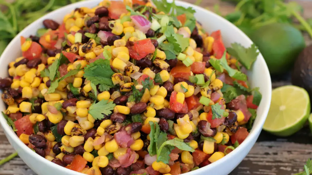 Black bean and corn salad