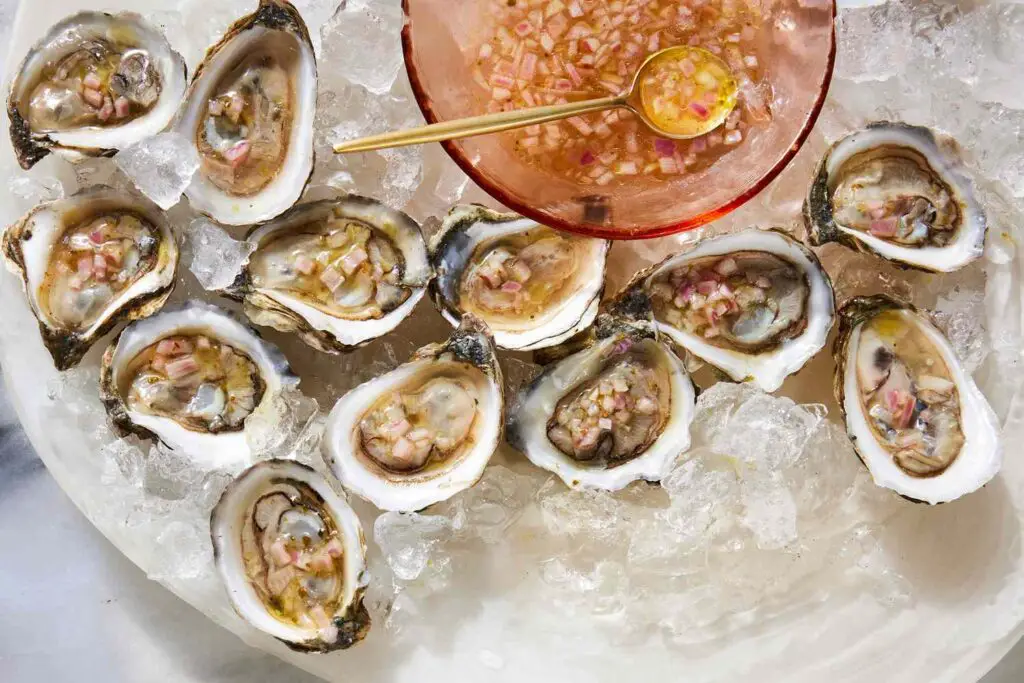 Iron source Oysters: