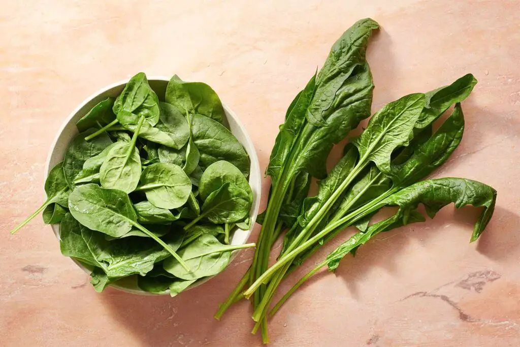 Anaemia foods Spinach