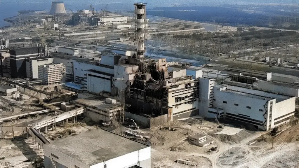 Chernobyl Nuclear Power Plant in Ukraine 