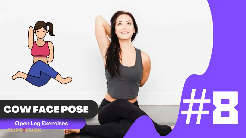 Cow Face Pose (Gomukhasana)