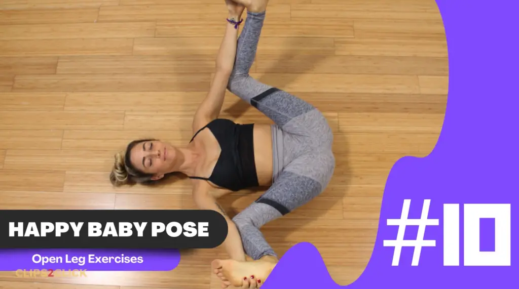  Happy Baby Pose (Ananda Balasana)